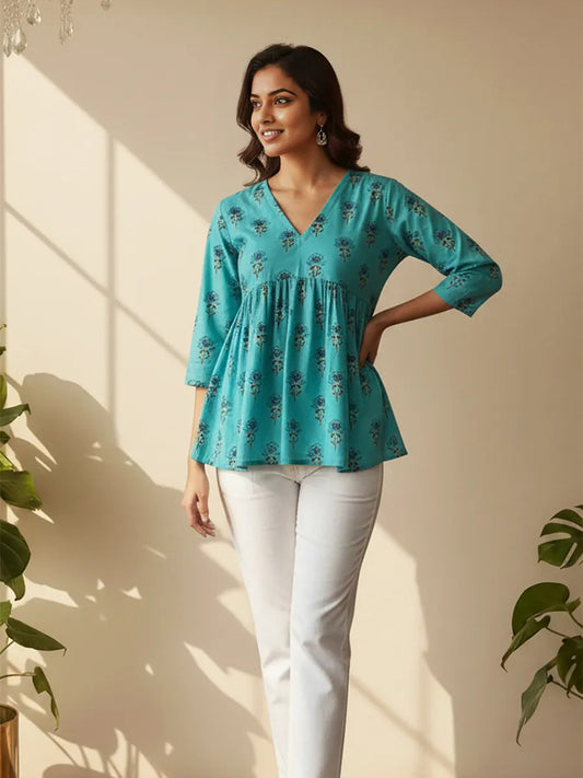 Aliya cut short kurta