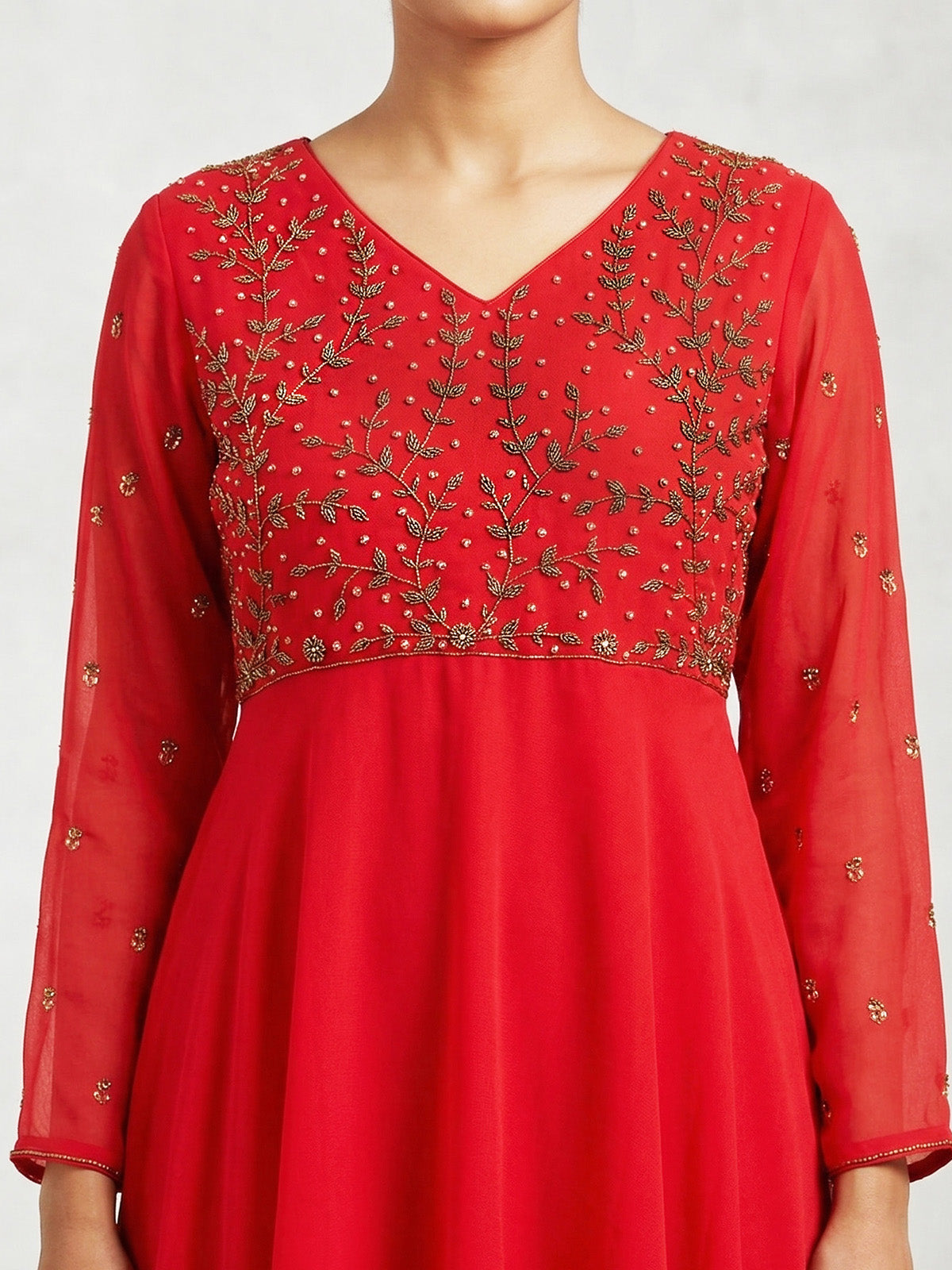 Handwork Umbrella Dress