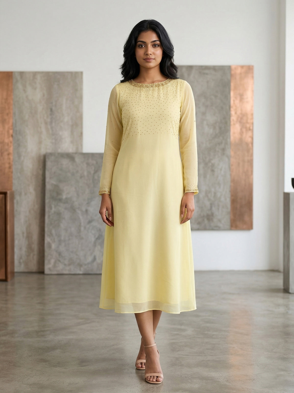 Premium Designer Georgette Gown