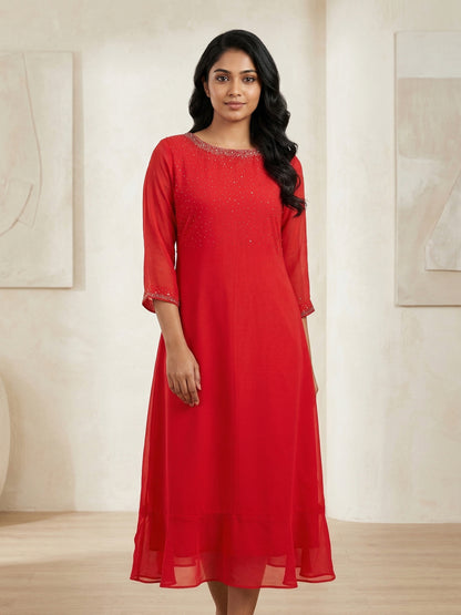 Premium Designer Georgette Gown