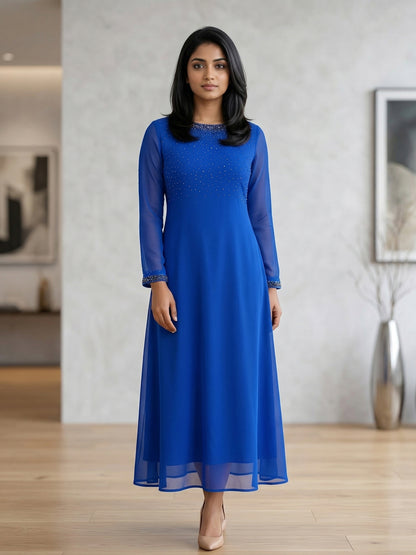 Premium Designer Georgette Gown