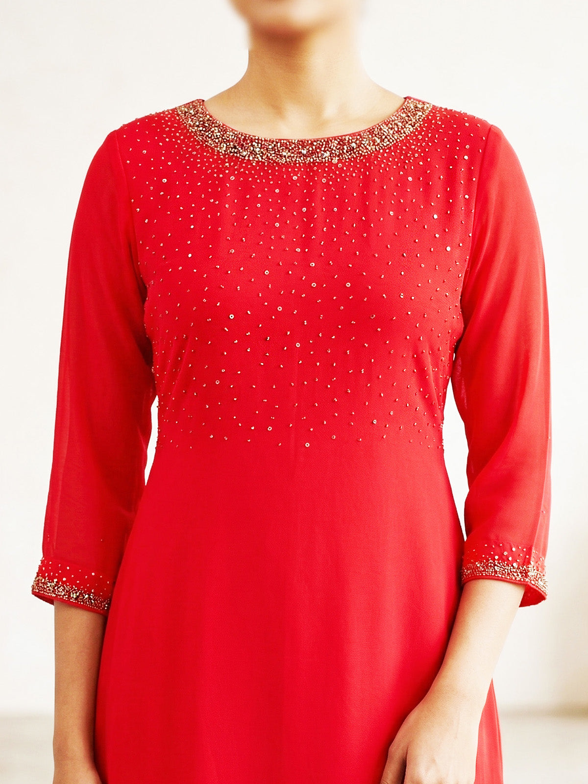 Premium Designer Georgette Gown